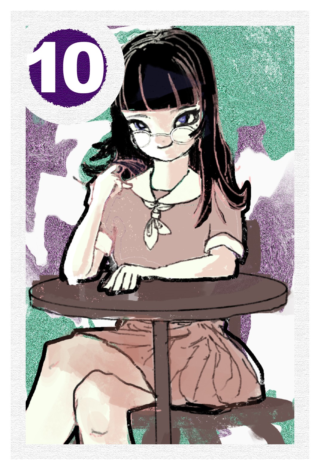 少女カード画像